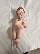 Bambinello In Stucco Ceramico