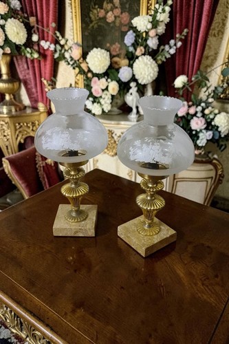 Elegante coppia lampade - coppia, di