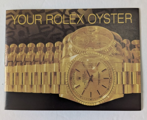 Rolex papers and tag - rolex,