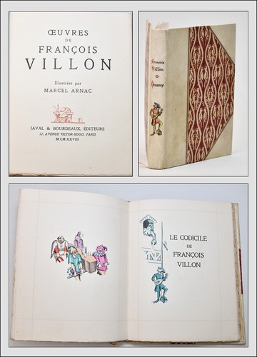 Oeuvres françois villon - françois,