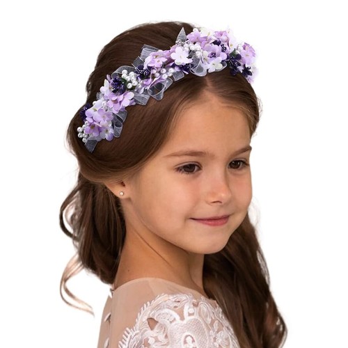 Copricapo bambina fiore - copricapo, fasce