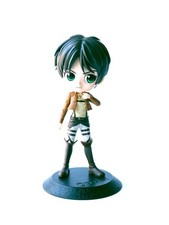 ATTACK ON TITAN EREN JAEGER Action Figure Qposket - Banpresto Collezione Jap