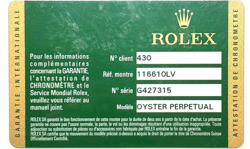 Rolex hulk 116610lv submariner - rolex,