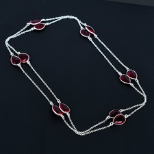 Collana gioiello con pietre