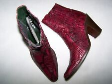 SCARPE MANIA TRONCHETTI N 38 100% PYTHON SKIN MADE IN ITALY