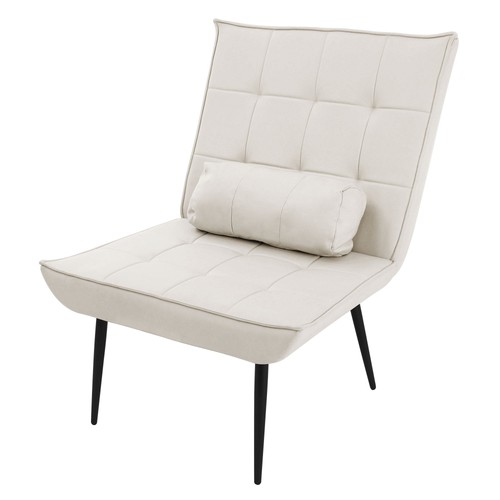 Poltrona reclinabile crema
