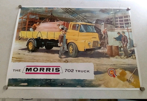 Rare vintage morris minor 702 - minor,