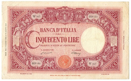 500 lire barbetti grande - barbetti,