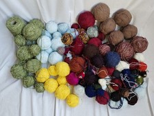 ✅ Lotto Stock Gomitoli Lana Filato Multicolore Kg 7