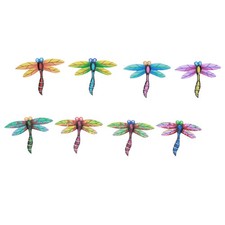 8 Pezzi Libellula Scultura da