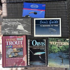 Vintage fly fishing and tying - and,