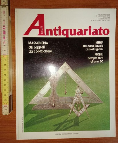 Antiquariato 34 - 34, 1983)