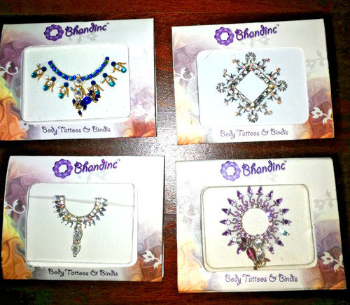 Bindi jewelry set indian - set,