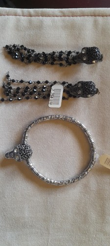 Orecchini teschio bracciale - orecchini,
