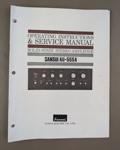 Sansui 555a amplificatore - sansui,