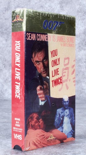 You only live twice vhs - live, (vhs