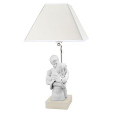 Bongelli Preziosi Lampada da tavolo moderna con scultura abbraccio innamorati  N