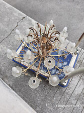 lampadario a goccia cristallo 15 luci Fiorentino