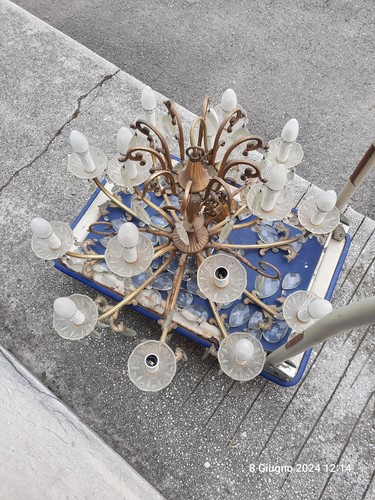 Lampadario goccia cristallo - goccia,