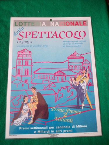Locandina lotteria nazionale - locandina,