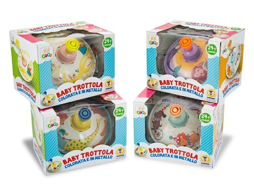 Trottola metallo baby - trottola,