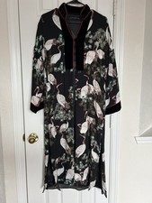 Zara Woman Crane Print Kimono
