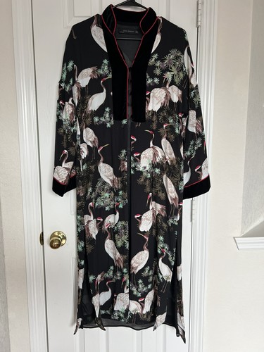 Kimono donna zara stampa - kimono, gru