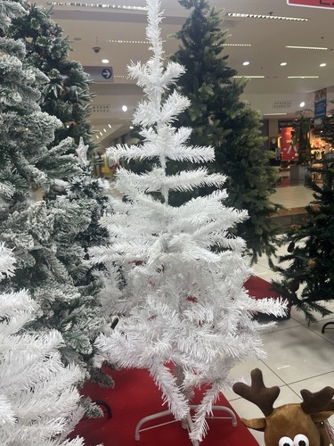 Albero natale 120 bianco - natale,