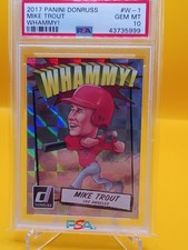 Donruss Mike Trout Whammy PSA