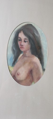 Dipinto nudo donna - dipinto, di