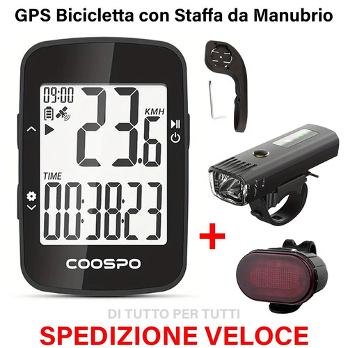 Gps bicicletta contachilometri - gps,