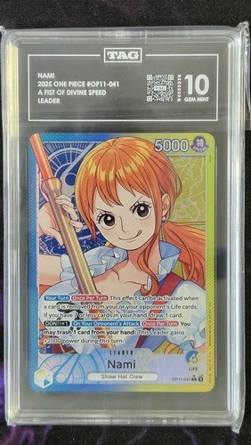 One piece tag nami - 10, un