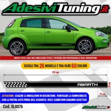 Kit 2 Adesivi Strisce Laterali