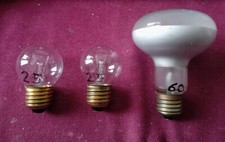 Lotto 17 Lampadine Incandescenza  e neon - 7pz E27 + 10 pz E14 - Alcune usate