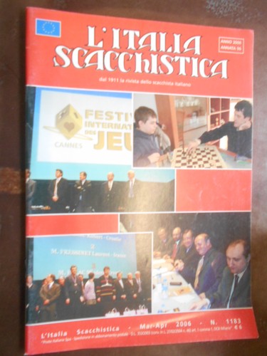 Italia scacchistica numero - scacchistica,