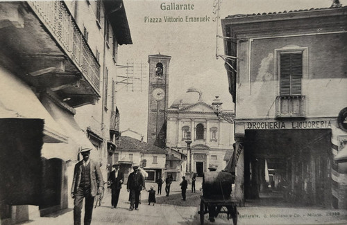 Cartolina 1910 gallarate va - cartolina,