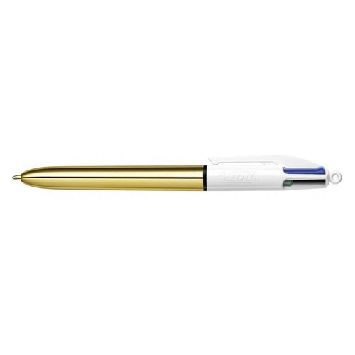 Penna bic colours shine - shine:, oro