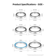 Cuscinetti cuffia bici 41mm 41