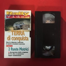 Film VHS - RALLY , TERRA DI CONQUISTA (2000) Coppa Liburna Tricolore Terra