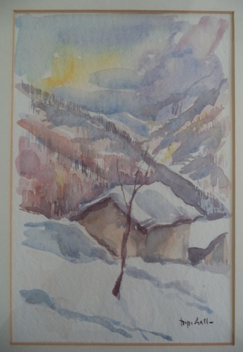 Gallo beppe quadro - gallo, (1942)