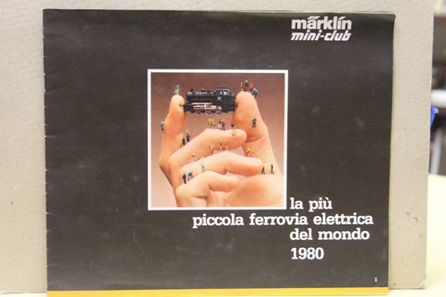 Catalogo marklin mini 1980 - catalogo, i