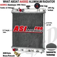 Radiatore a 2 file adatto per