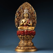 Bronze Gilded Painted High