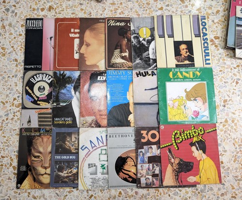 Dischi vinili vintage mix - dischi,