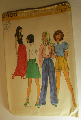 1972 simplicity sewing pattern - sewing,