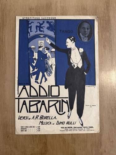 Spartito musicale vintage