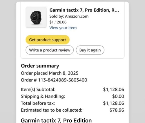 Garmin tactix pro edition - 7,