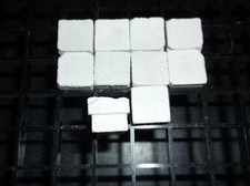 Inserto Corallo Frag Forma Quadrata Confezione 10 Tappi Giardino Nettuno Piatti e Infissi