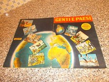 ALBUM GENTI E PAESI ED.DELL'ARTE 196? COMPLETO OTTIMO TIPO PANINI EDIS LAMPO 