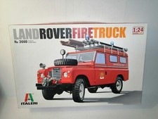 ITALERI 1/24 LAND ROVER FIRE TRUCK KIT MONTAGGIO NO.3660